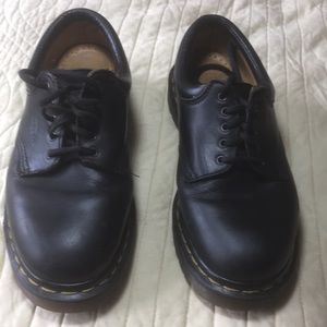 Dr  Martens AirWair Black Leather Shoes 8053/59